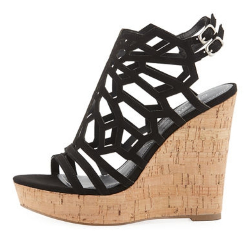 CHARLES by Charles David Apollo Laser-Cut Wedge